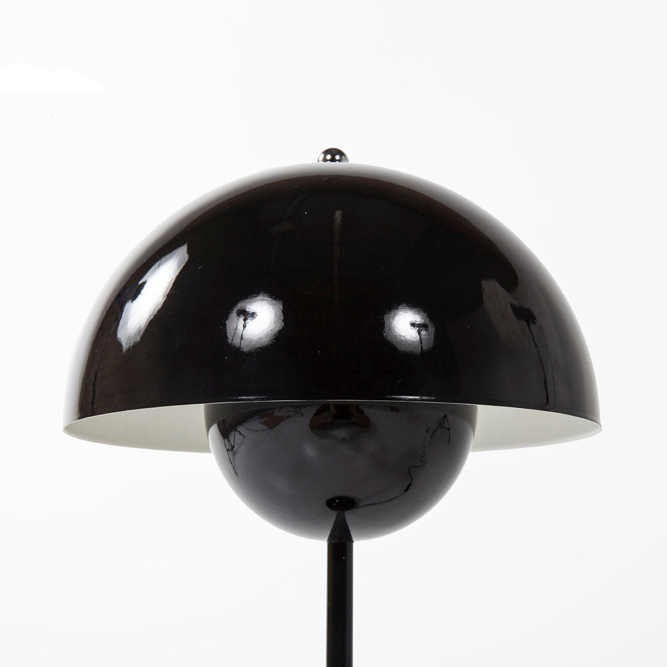 Mid Century Flowerpot Table Lamp VP3 - Black-France & Son-LBT033BLK-Table Lamps-2-France and Son