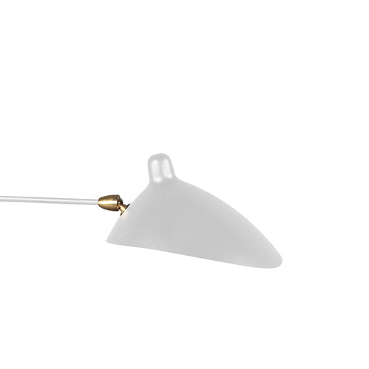 MSC-R2 Rotating Wall Sconce - White-France & Son-LBW031WHTD-Wall Lighting-3-France and Son