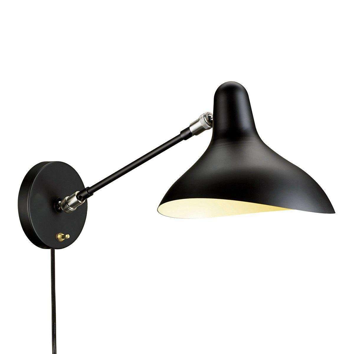 Mid Century Mantis Wall Sconce - Black-France & Son-LBW051BLKNEW-Wall Lighting-1-France and Son