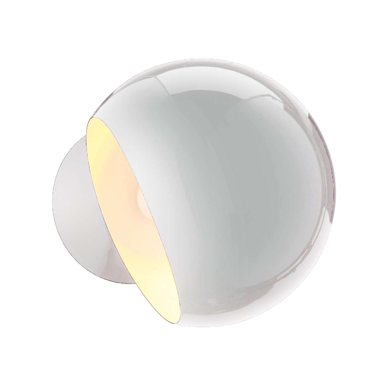 Modern Bob Wall Sconce - White-France & Son-LBW069WHTL-Wall Lighting-2-France and Son