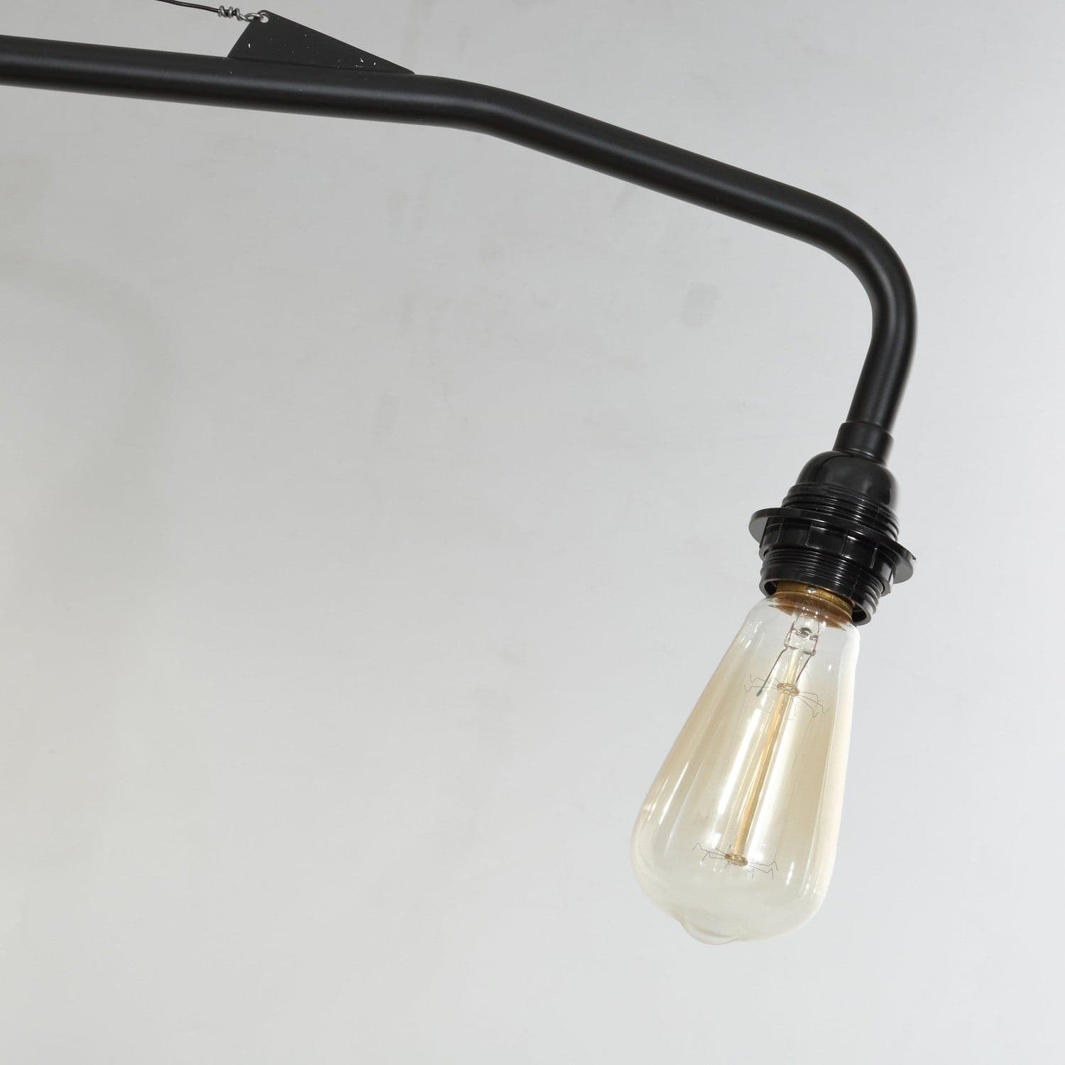 Jean Swing Arm Wall Lamp - New Edition-France & Son-LN0052BLK-Wall Lighting-2-France and Son