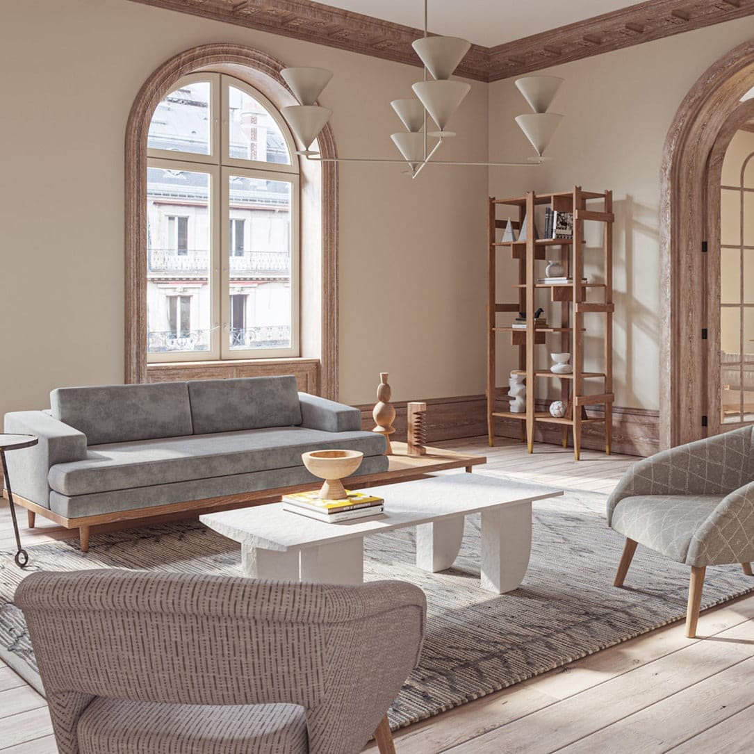 Bercy Cocktail Table-Precedent-STOCKR-Precedent-CL-190-Coffee Tables-3-France and Son