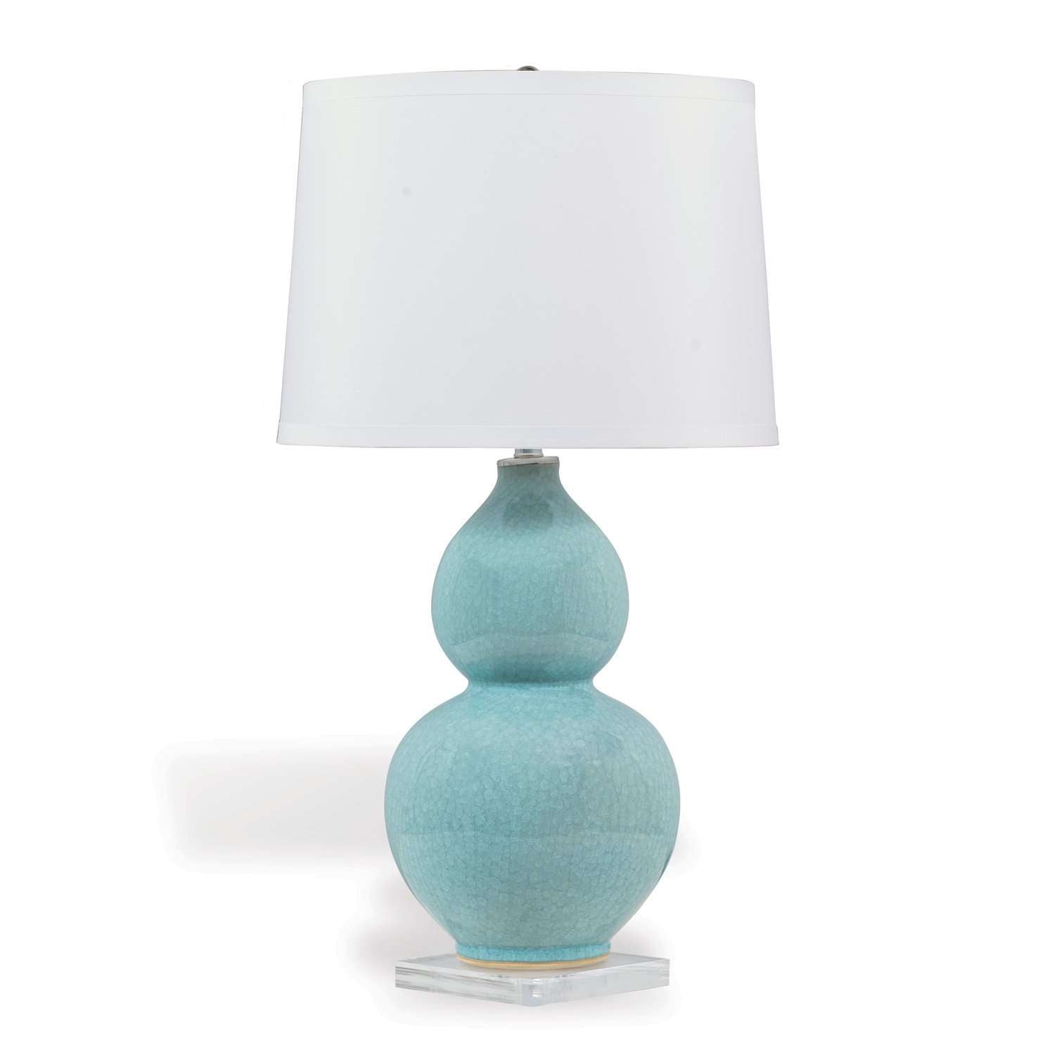 Pearl Blue Lamp 32"H-Port 68-PORT-LPAS-112-05-Table Lamps-2-France and Son