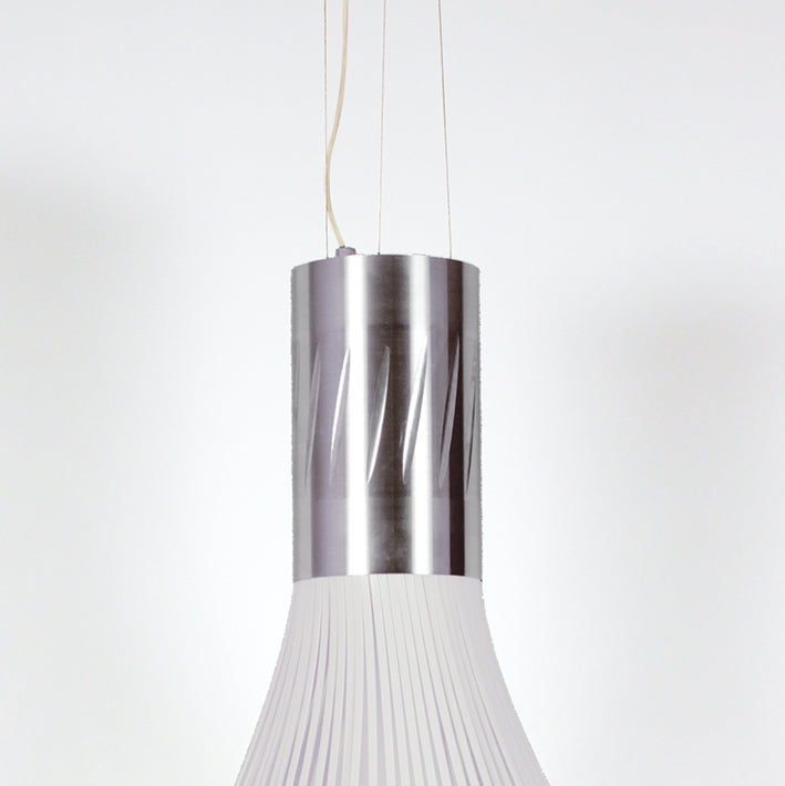 Modern Chasen Suspension Lamp - White-France & Son-LS923S1WT-Pendants-2-France and Son