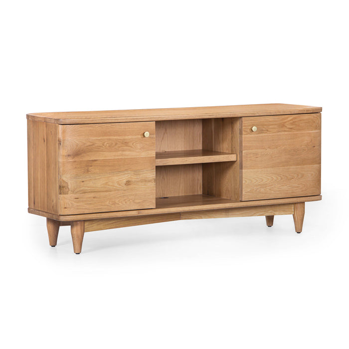 Daniel Media Stand-Union Home Furniture-UNION-LVR00682-Media Storage / TV StandsNatural-3-France and Son