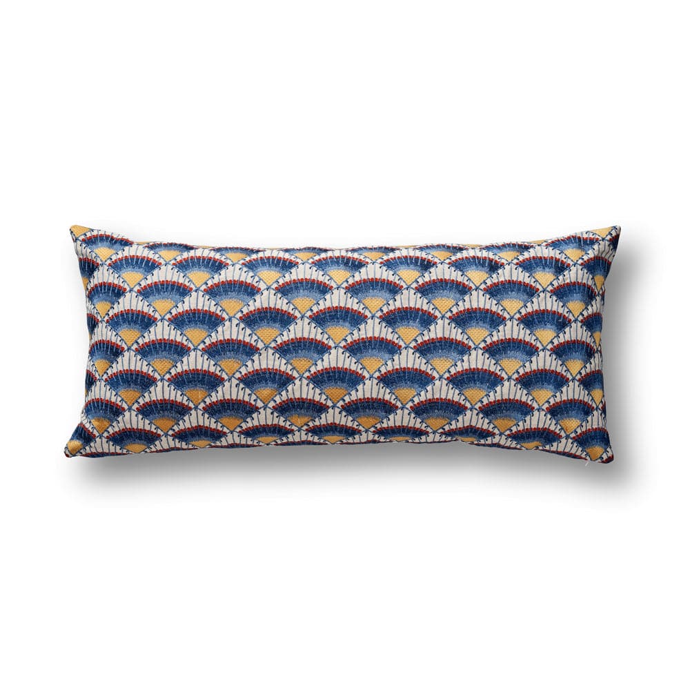 Maiolica Pillow-Ann Gish-ANNGISH-PWML3616-BLS-Pillows36x16-3-France and Son