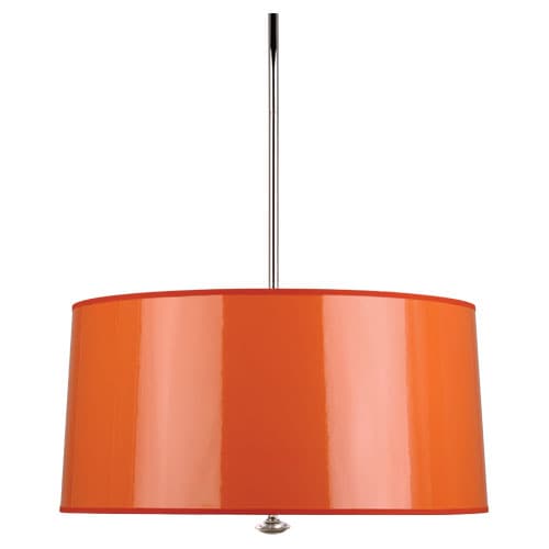 Penelope Pendant-Robert Abbey Fine Lighting-ABBEY-O808-PendantsOrange Ceramik-5-France and Son