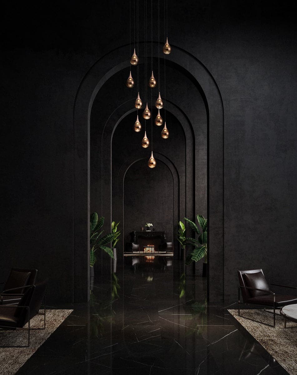 Pao Pao 12 Light Pendant-Seed Design-SEED-SLD-1013P12-CRM-PendantsWithout ring-Chrome-2-France and Son