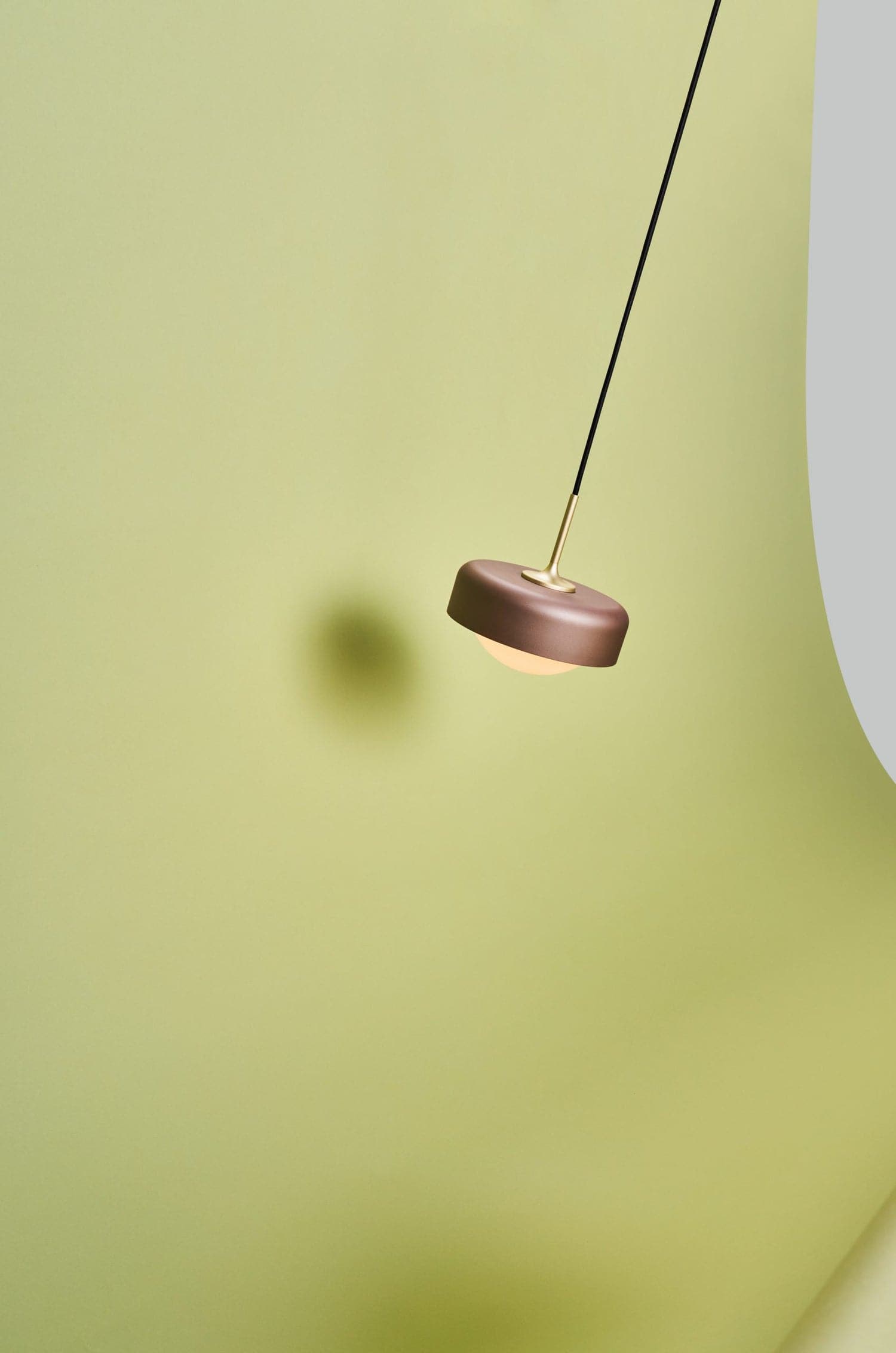 Pensee LED Pendant-Seed Design-SG-7992P-GN-PendantsOlive Green/ Gold-5-France and Son