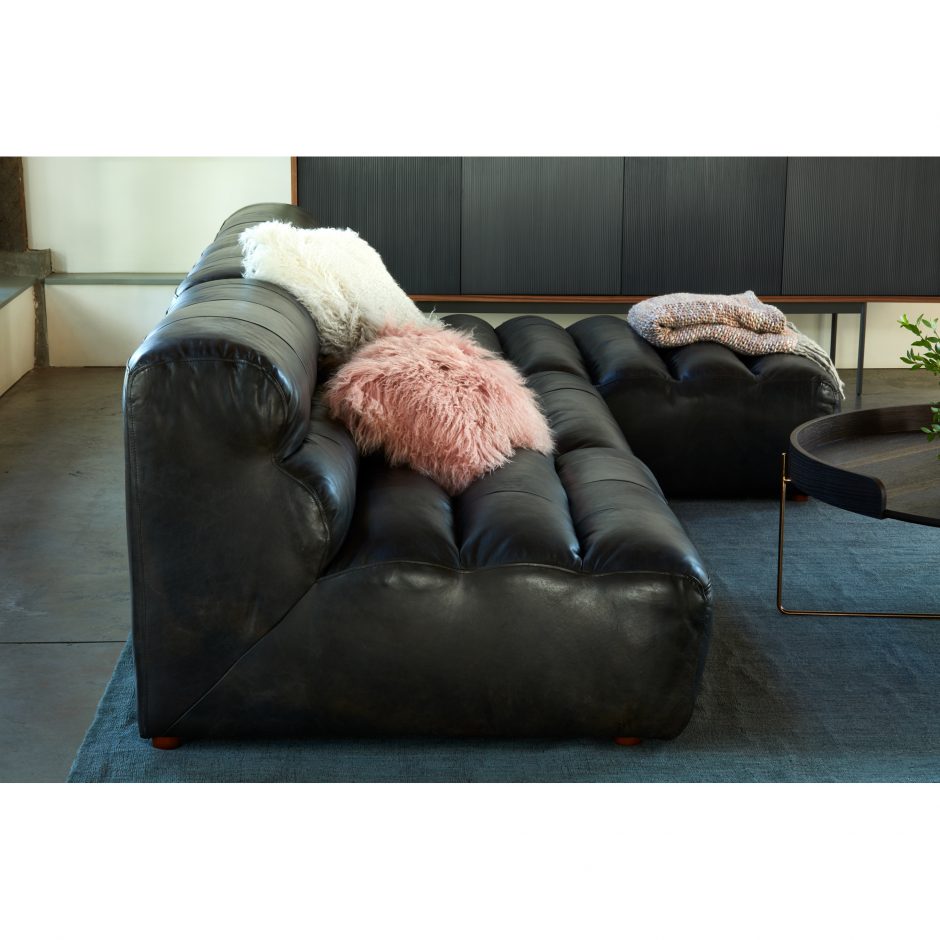 Ramsay Leather Chaise-Moes-MOE-QN-1010-01-Chaise Lounges-4-France and Son