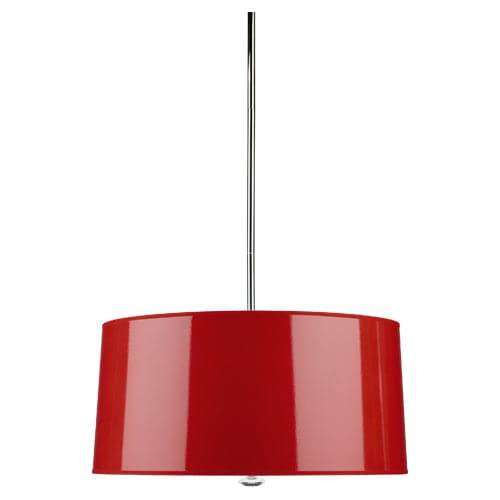 Penelope Pendant-Robert Abbey Fine Lighting-ABBEY-R808-PendantsRed Ceramik-6-France and Son