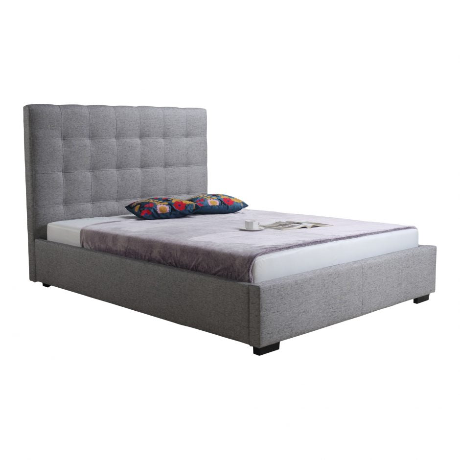 Belle Storage Bed King Light Grey Fabric-Moes-MOE-RN-1001-29-0-Beds-1-France and Son