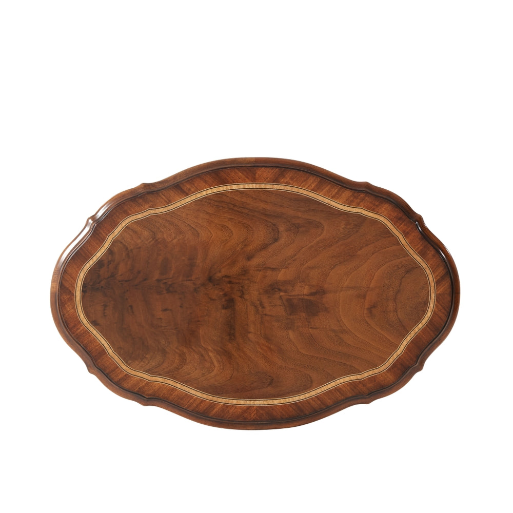 Oval Millard Accent Table-Theodore Alexander-THEO-SC50010-Side Tables-2-France and Son