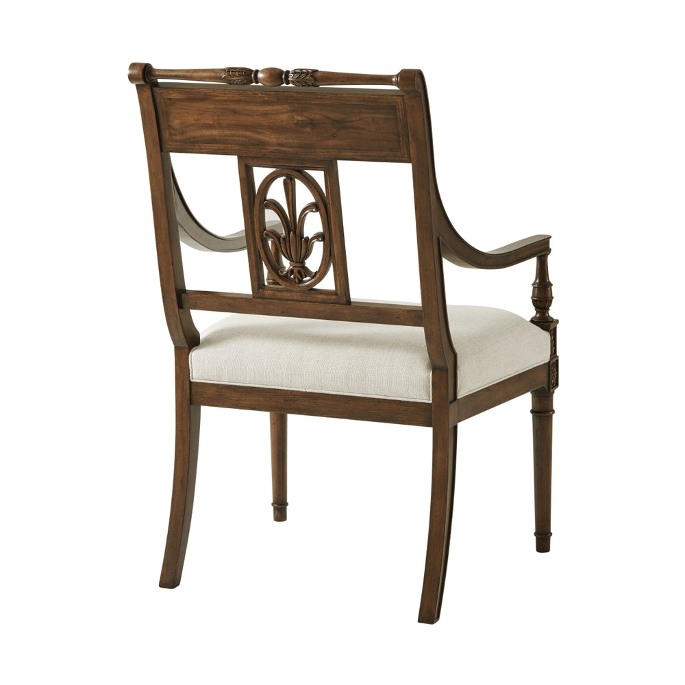 The Iven Dining Armchair - Set of 2-Theodore Alexander-THEO-TA41001.1BHF-Dining Chairs-2-France and Son