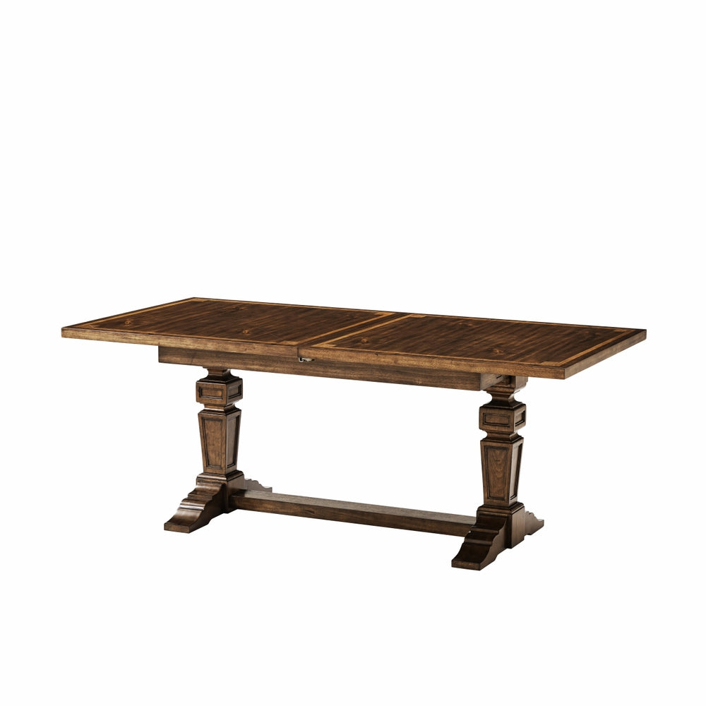 The Genevieve Dining Table-Theodore Alexander-THEO-TA54011.C147-Dining TablesAvesta Finish-2-France and Son