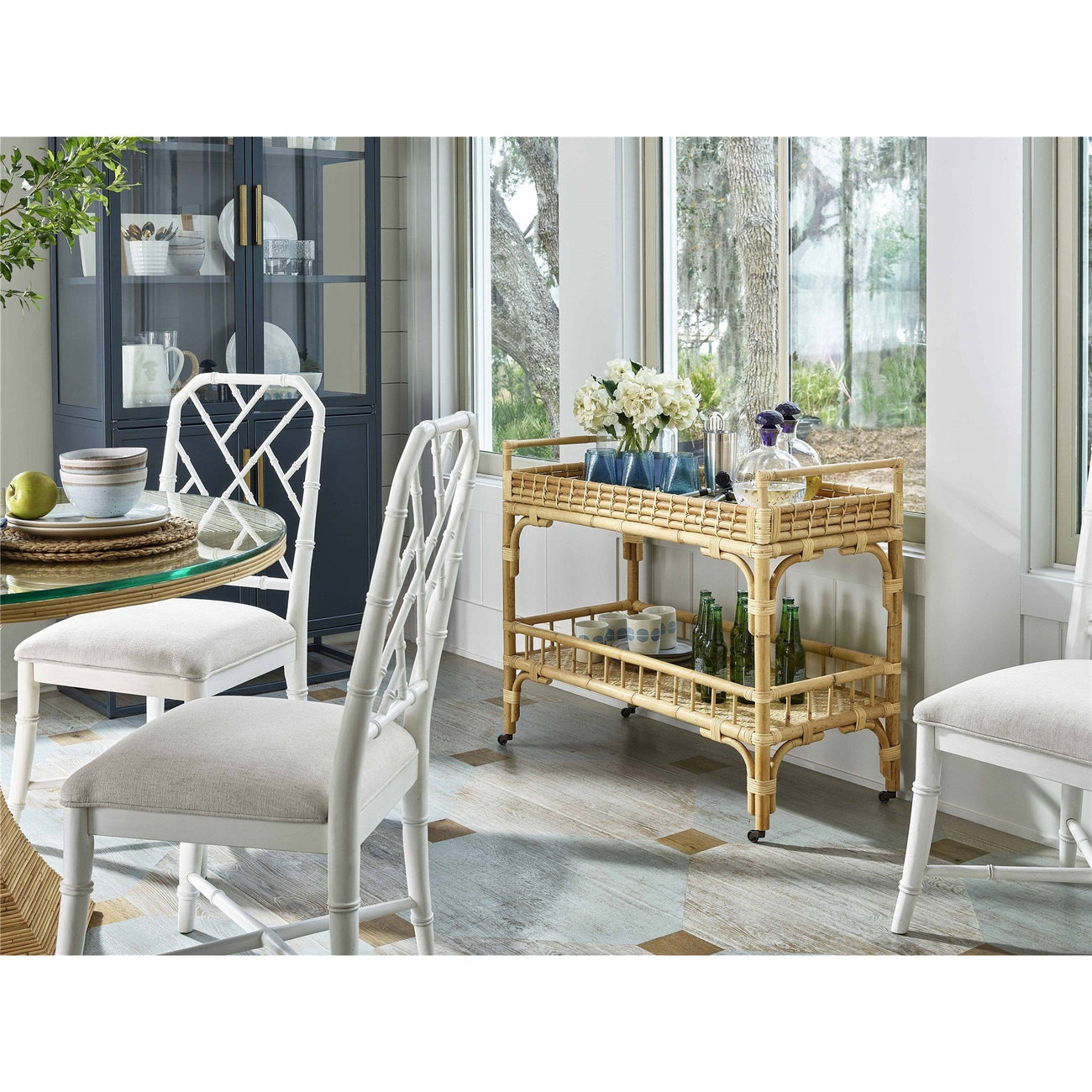 Getaway 5 O'Clock Bar Cart-Universal Furniture-UNIV-U033E890-Bar Storage-2-France and Son