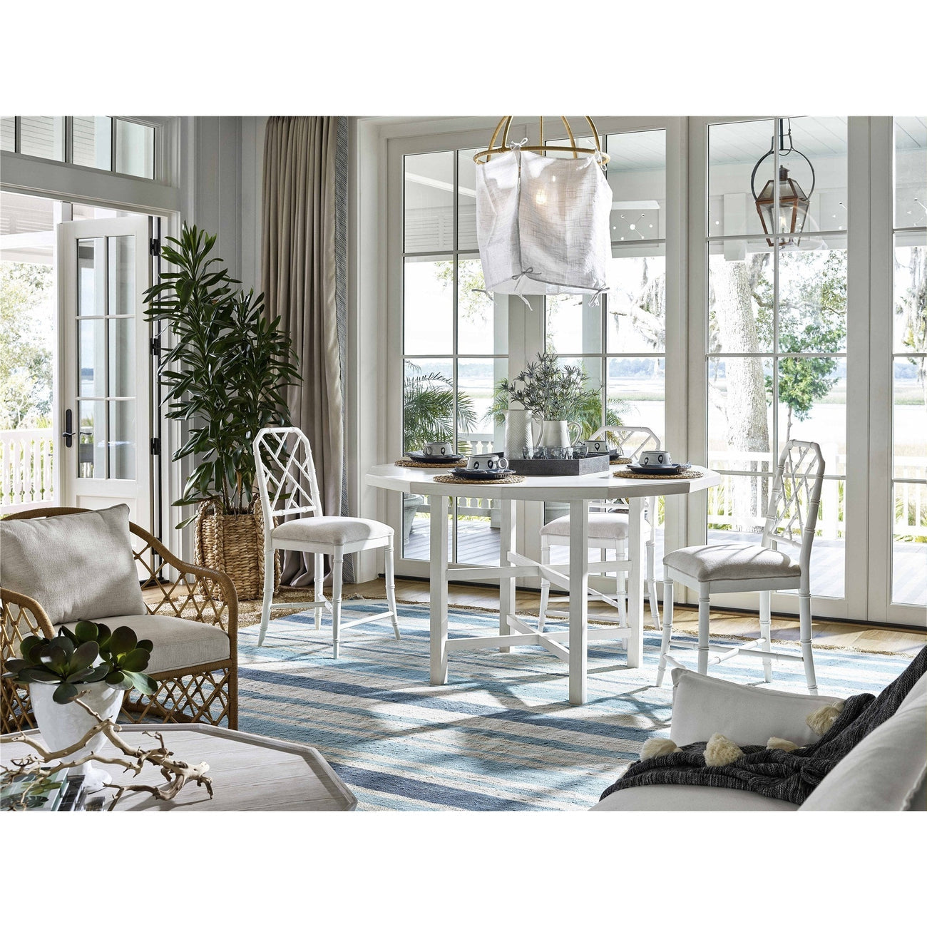 Getaway Grenada Round Dining Table-Universal Furniture-UNIV-U033A656-Dining Tables-3-France and Son