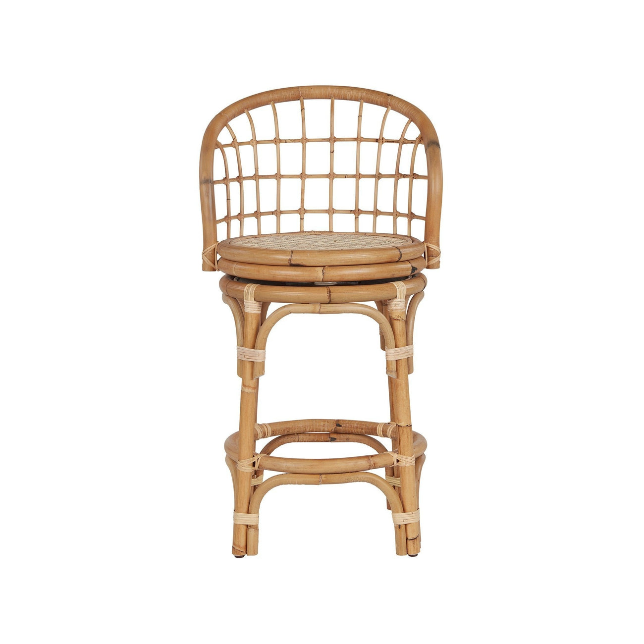 Getaway Rattan Counter Stool-Universal Furniture-UNIV-U033E602-Bar Stools-4-France and Son