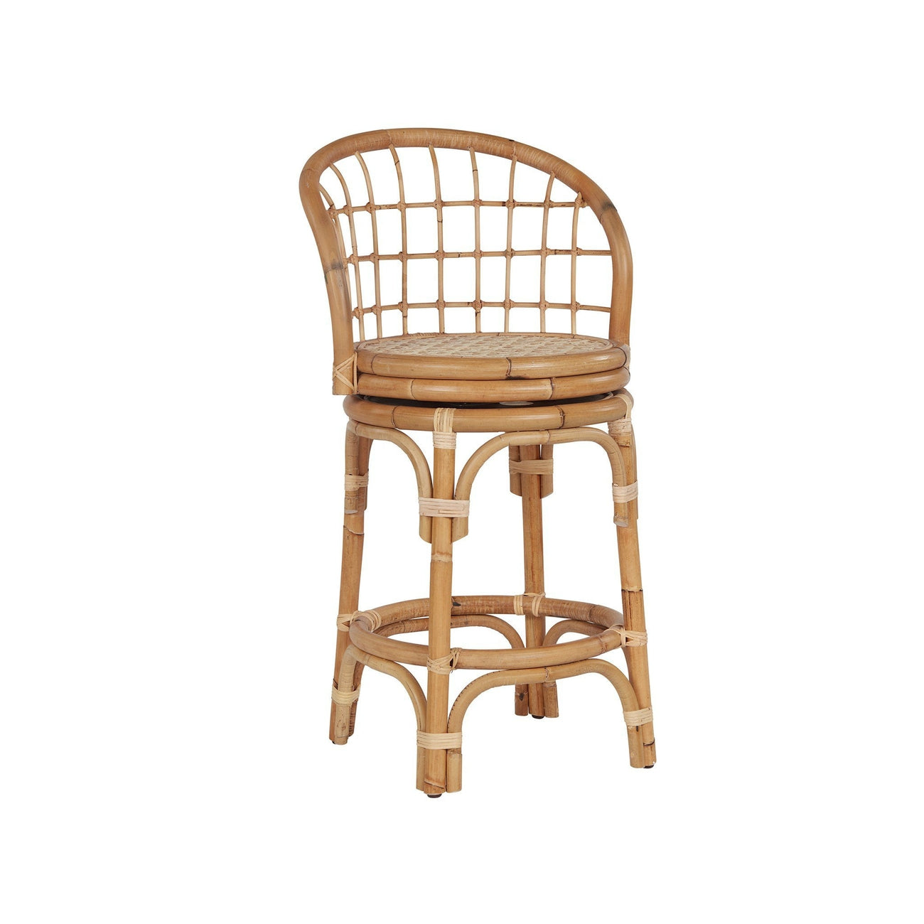 Getaway Rattan Counter Stool-Universal Furniture-UNIV-U033E602-Bar Stools-1-France and Son