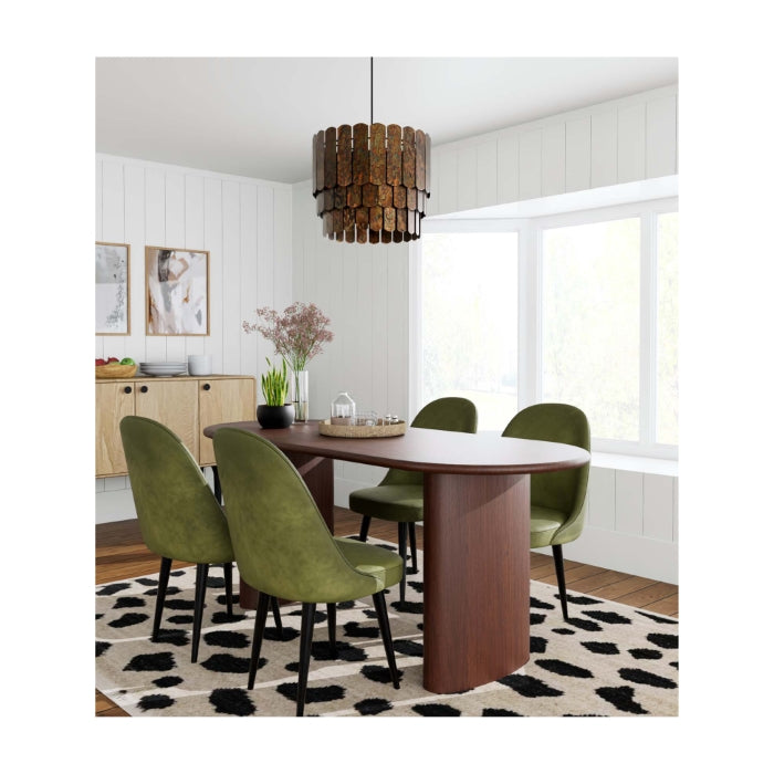 Ovale Dining Table 72" - Porto Dark-Union Home Furniture-UNION-DIN00046-Dining Tables-5-France and Son