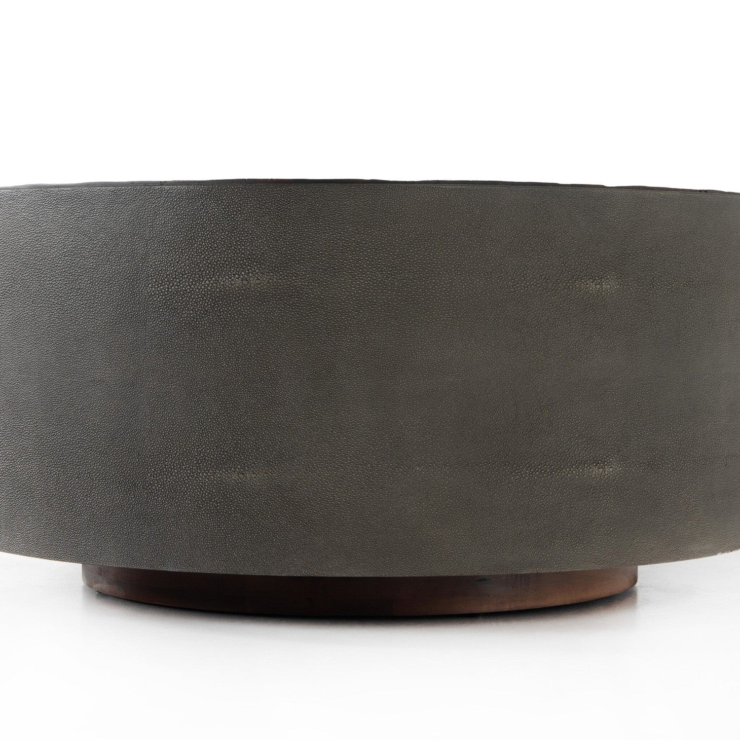 Crosby Round Coffee Table - Natural Peroba