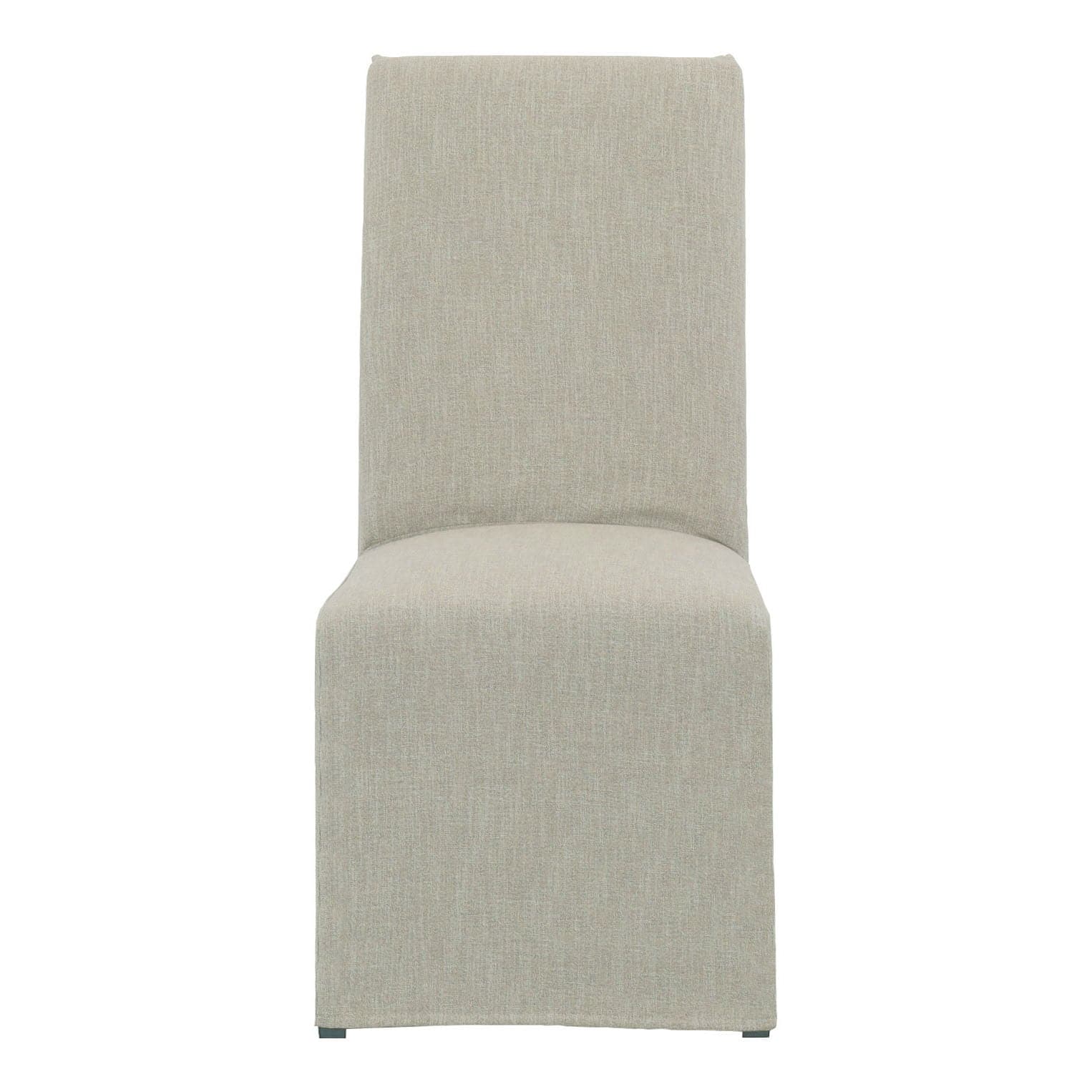 Melrose Slipcovered Tall Side Chair - Bone