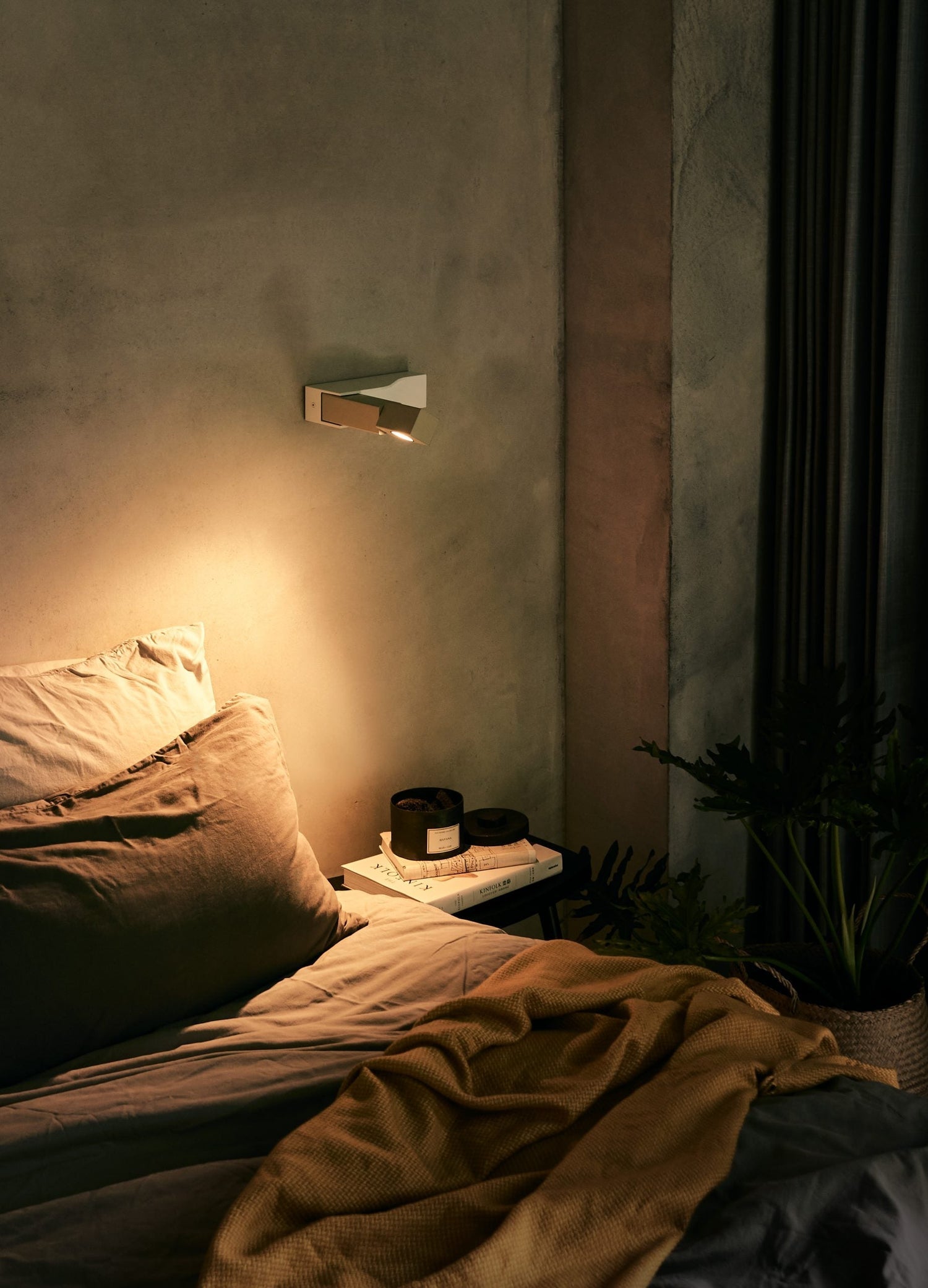 WU Wall Light-Seed Design-SEED-SLD-3980W-PCO-Wall LightingPearl Cocoa/ Black-8-France and Son