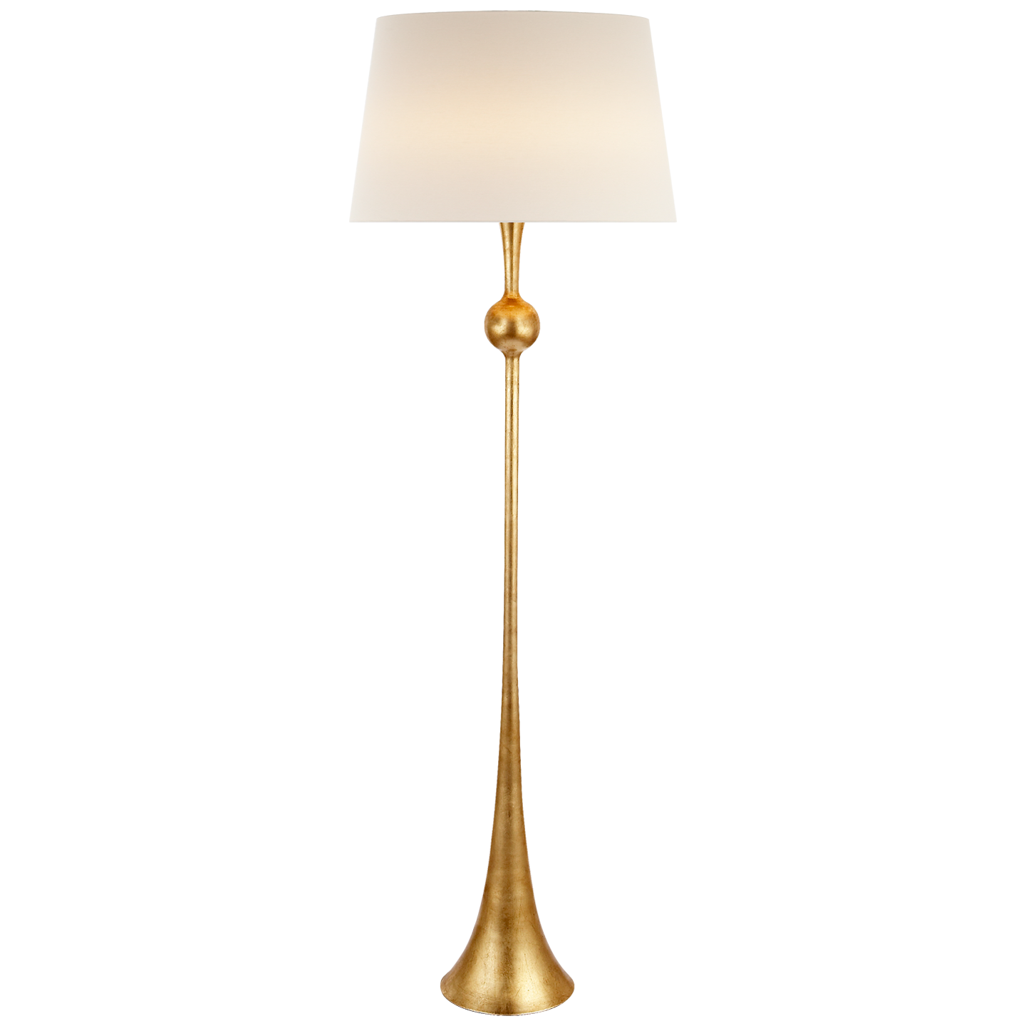 Dorado Floor Lamp-Visual Comfort-VISUAL-ARN 1002G-L-Floor LampsGild-2-France and Son