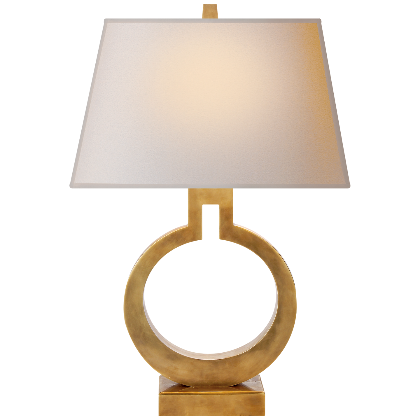 Raylynn Form Table Lamp-Visual Comfort-VISUAL-CHA 8969AB-NP-Table LampsSmall-Antique-Burnished Brass-1-France and Son