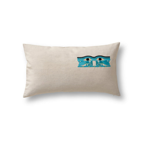 Wedjat Eye Pillow-Ann Gish-ANNGISH-PWWE2414-NAT-Bedding-1-France and Son