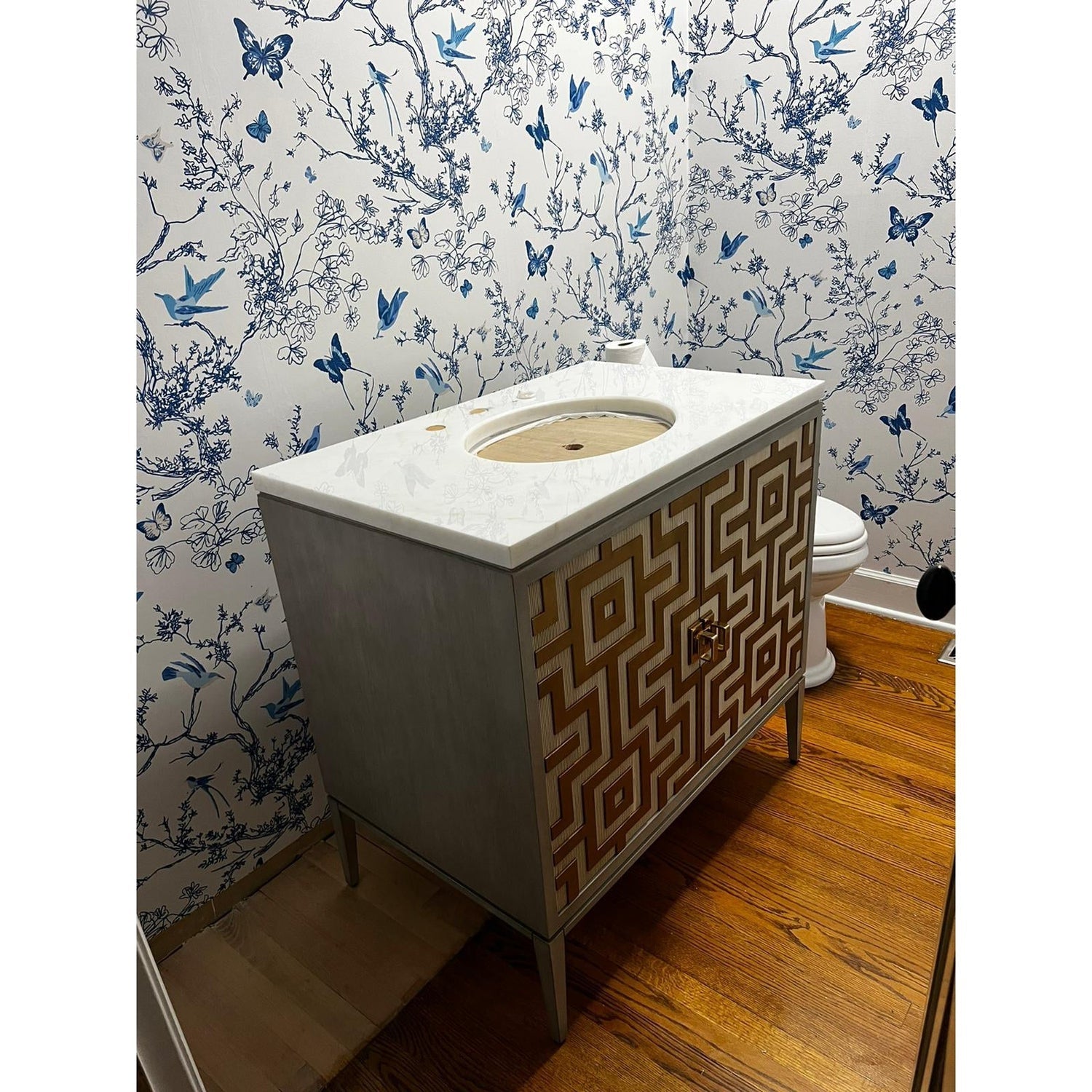 Labyrinth Sink Chest-Ambella-AMBELLA-07250-110-101-Bathroom VanityPetite-9-France and Son