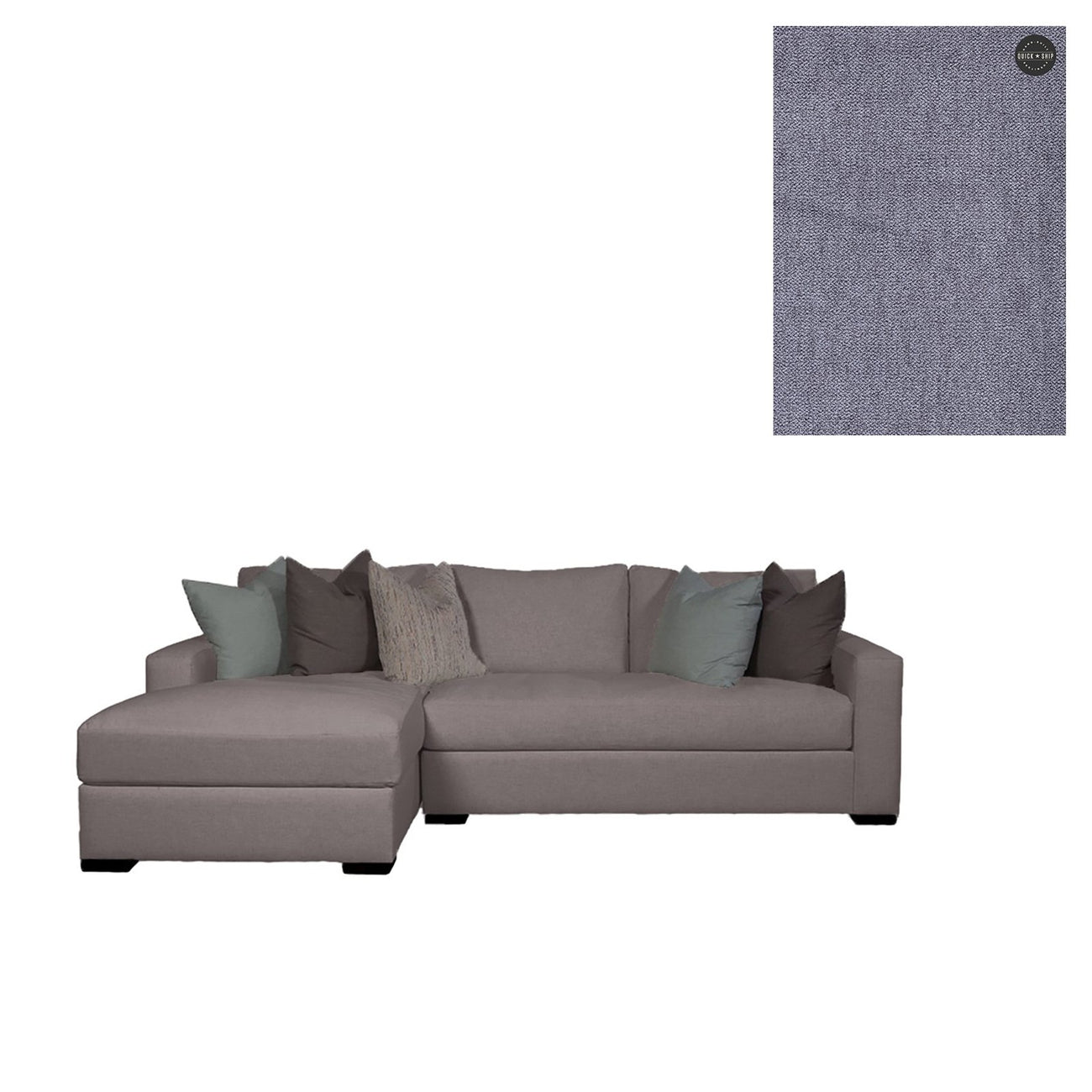Gia Sectional-Younger-YNGR-49537-49561-2782-SC-SectionalsRight Arm Facing Chaise-Standard Cushion-Polyester-2782-33-France and Son