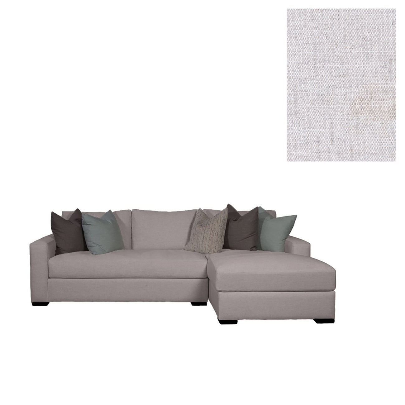 Gia Sectional-Younger-YNGR-49536-49562-2800-SC-SectionalsLeft Arm Facing Chaise-Standard Cushion-Polyester/Linen-2800-24-France and Son