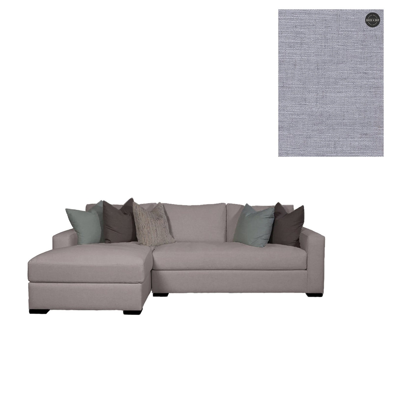Gia Sectional-Younger-YNGR-49537-49561-2805-SC-SectionalsRight Arm Facing Chaise-Standard Cushion-Polyester/Linen-2805-34-France and Son