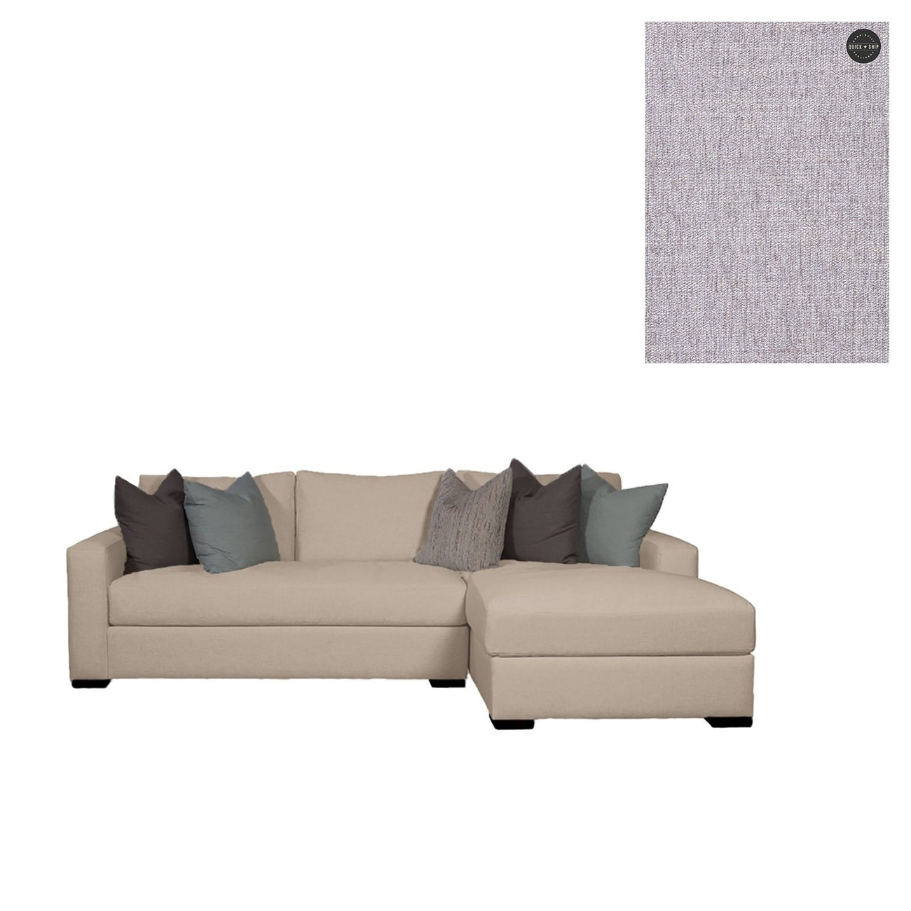 Gia Sectional-Younger-YNGR-49536-49562-3101-SC-SectionalsLeft Arm Facing Chaise-Standard Cushion-Polyester/Linen-3101-11-France and Son