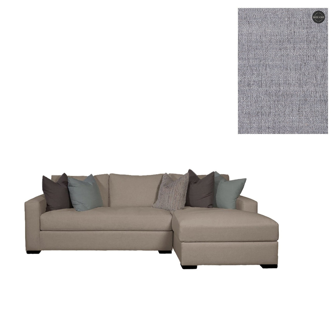 Gia Sectional-Younger-YNGR-49536-49562-3102-SC-SectionalsLeft Arm Facing Chaise-Standard Cushion-Polyester/Linen-3102-12-France and Son