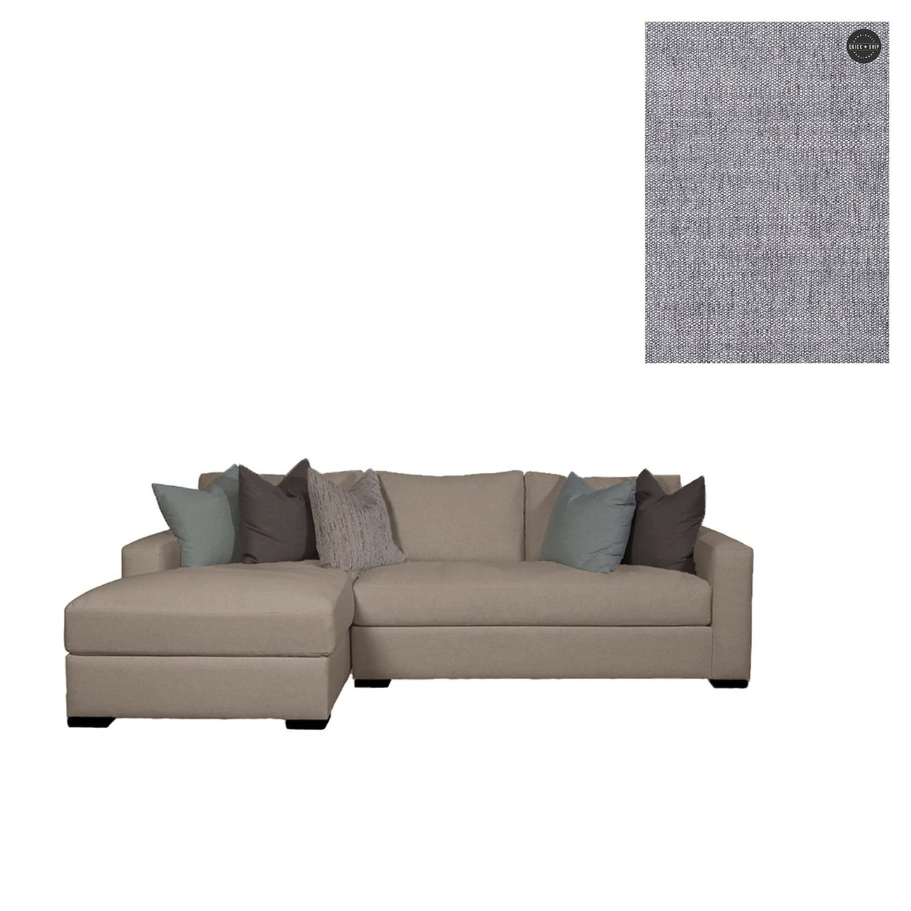 Gia Sectional-Younger-YNGR-49537-49561-3102-SC-SectionalsRight Arm Facing Chaise-Standard Cushion-Polyester/Linen-3102-39-France and Son