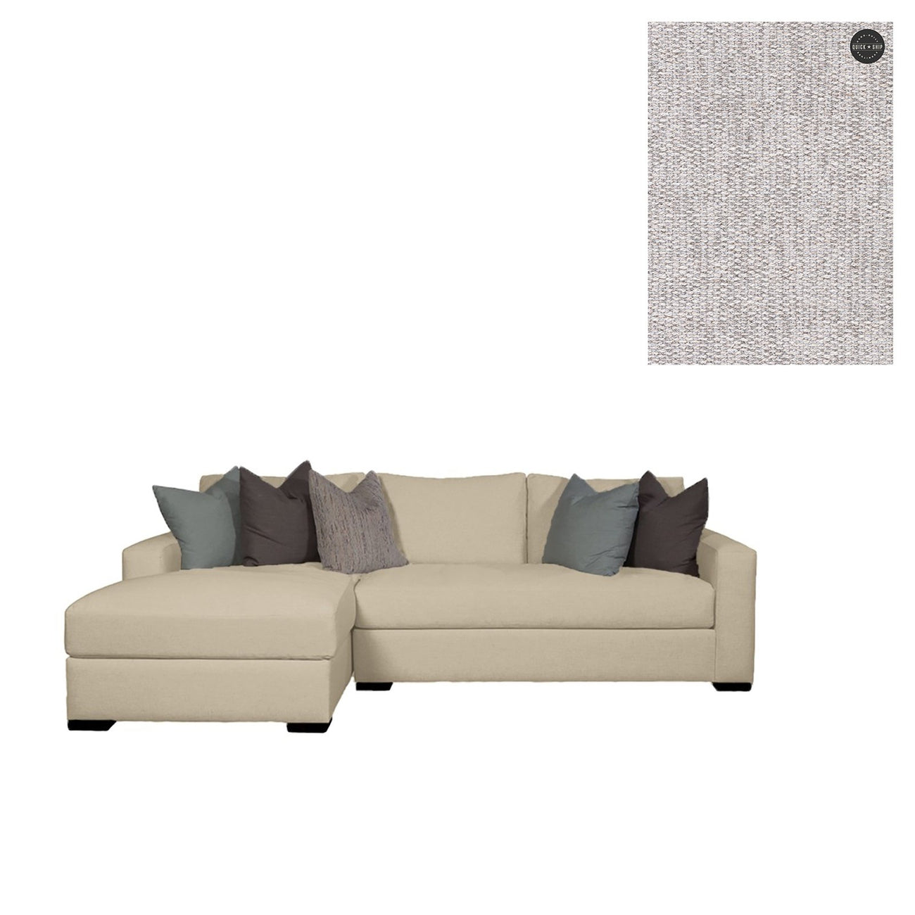 Gia Sectional-Younger-YNGR-49537-49561-3110-SC-SectionalsRight Arm Facing Chaise-Standard Cushion-Polyester/Linen-3110-40-France and Son