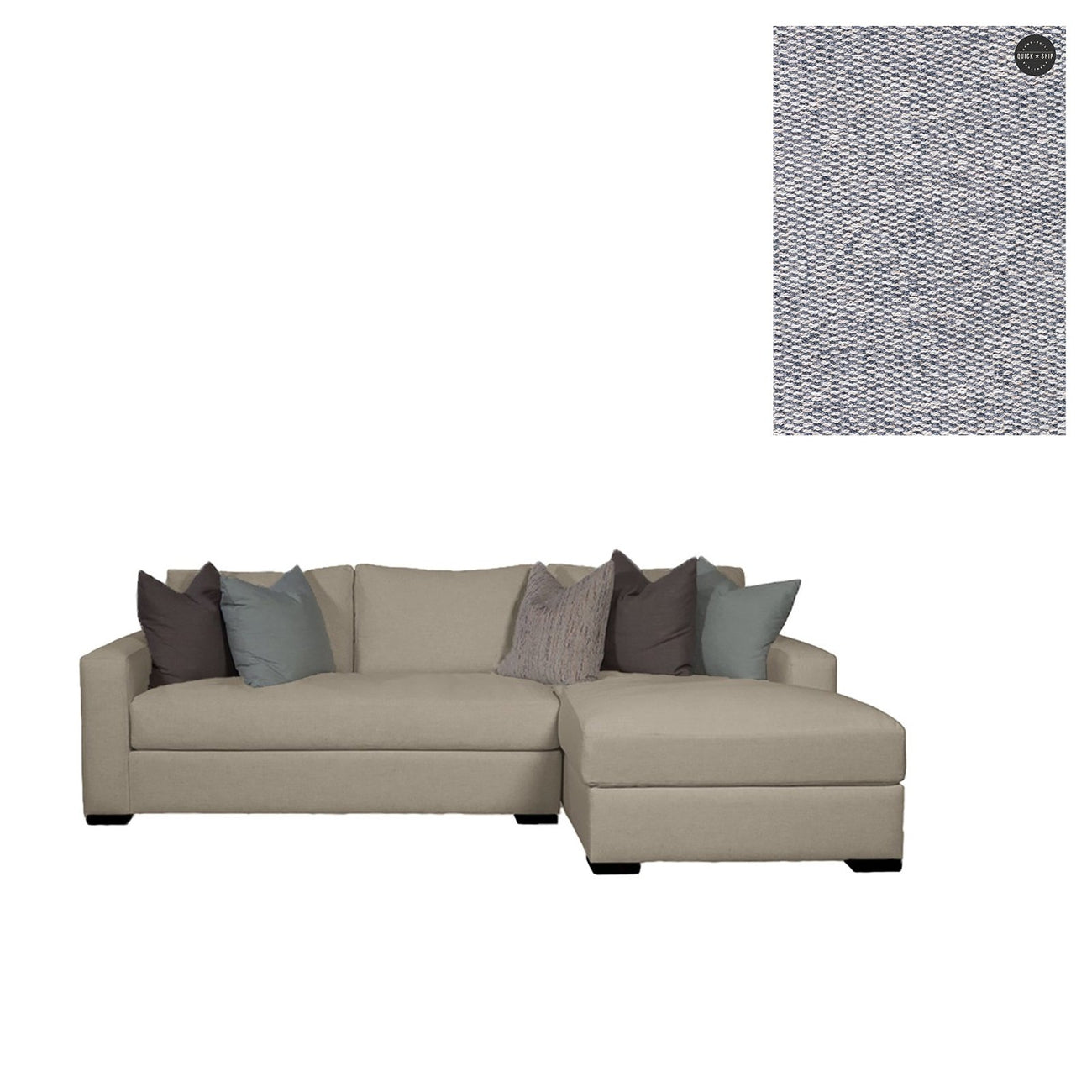 Gia Sectional-Younger-YNGR-49536-49562-3111-SC-SectionalsLeft Arm Facing Chaise-Standard Cushion-Polyester/Linen-3111-14-France and Son