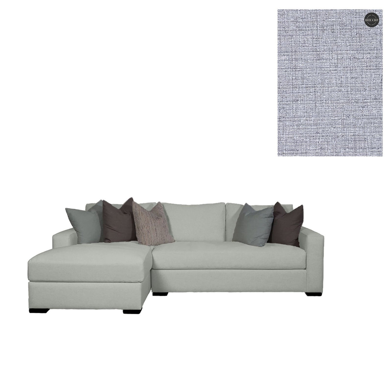 Gia Sectional-Younger-YNGR-49537-49561-9320-SC-SectionalsRight Arm Facing Chaise-Standard Cushion-Acrylic/Polyester/Cotton-9320-48-France and Son