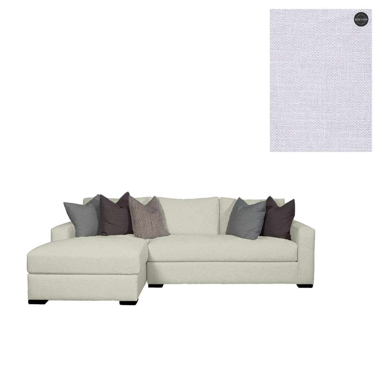 Gia Sectional-Younger-YNGR-49537-49561-2710-SC-SectionalsRight Arm Facing Chaise-Standard Cushion-Polyester-2710-31-France and Son
