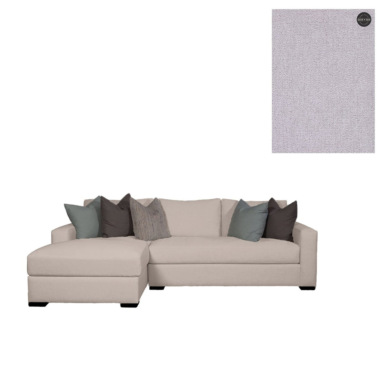 Gia Sectional-Younger-YNGR-49537-49561-2781-SC-SectionalsRight Arm Facing Chaise-Standard Cushion-Polyester-2781-32-France and Son