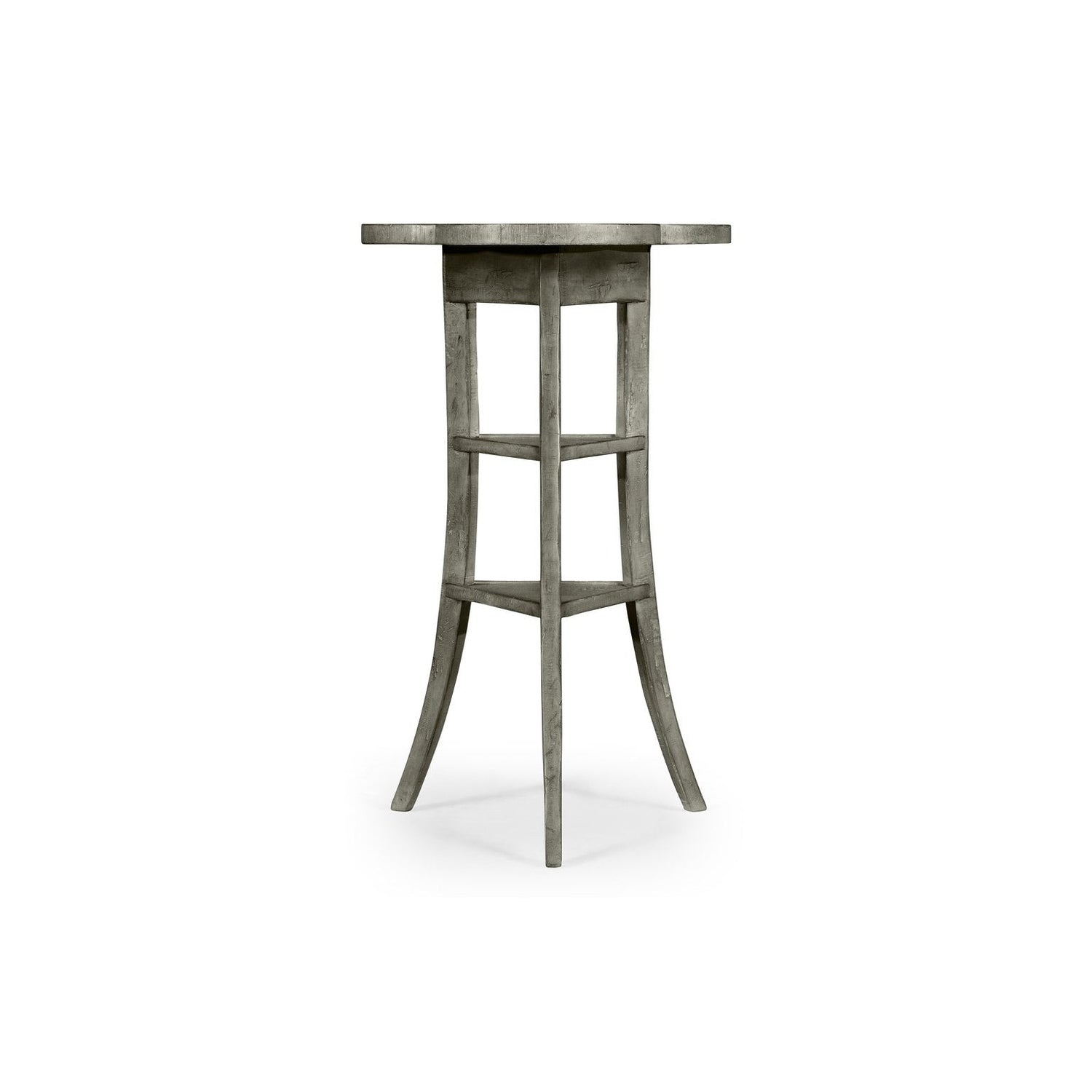 Trefoil Side Table-Jonathan Charles-JCHARLES-491037-DTM-Side TablesMedium Driftwood-2-France and Son