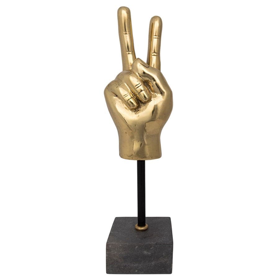 Peace Sign on Stand-Noir-NOIR-AB-1SBR-Decor-1-France and Son