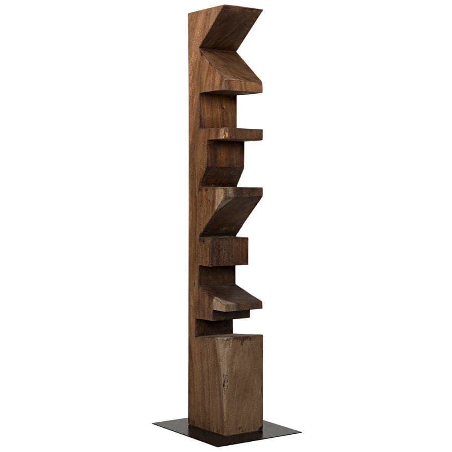 Totem Statue - Teak-Noir-NOIR-AE-69-Decor-1-France and Son