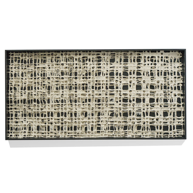 Shadow Box Rectangle-Gold Leaf Design Group-GOLDL-ART2983-48-Wall DecorDigital Paper - Satin Black Hardwood-2-France and Son