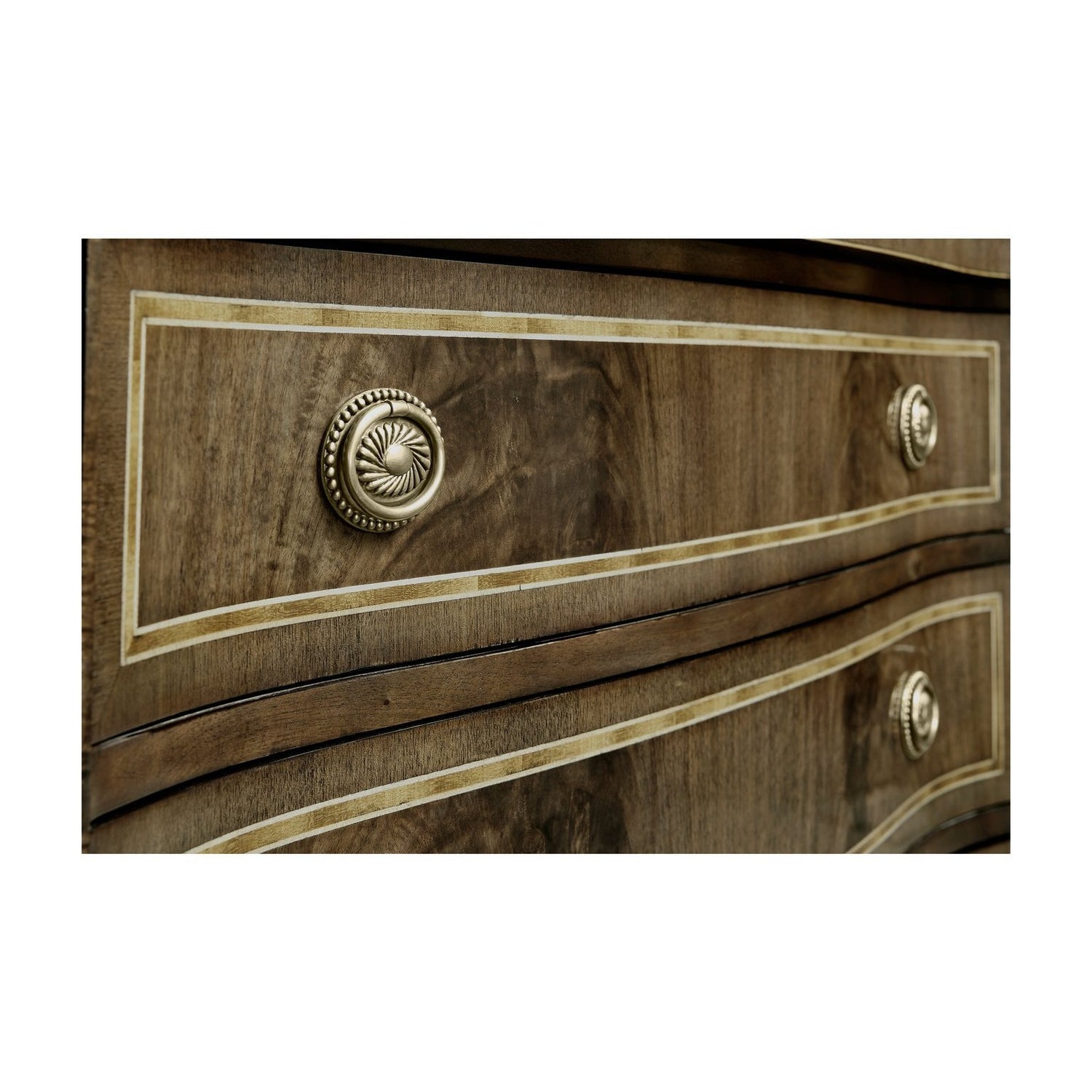 Mahogany Sideboard with Curved Doors-Jonathan Charles-JCHARLES-492637-MAH-Sideboards & CredenzasMahogany-9-France and Son