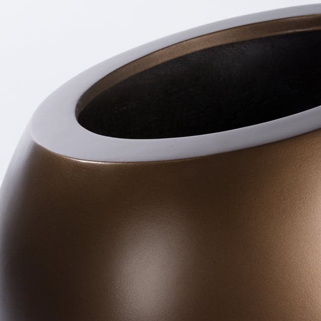 Fiddle Leaf in 29"H Sherry Planter-Gold Leaf Design Group-GOLDL-HY3703-29BR-Planters-2-France and Son