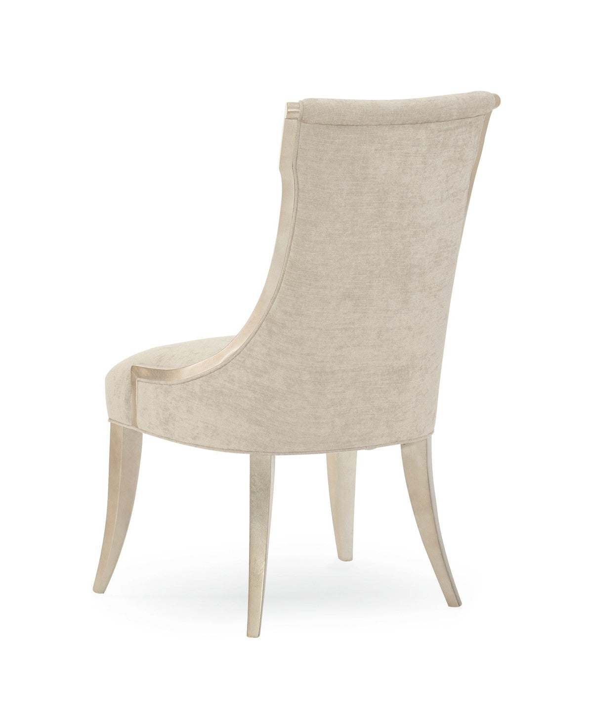 Side Chair  - Silver, Beige