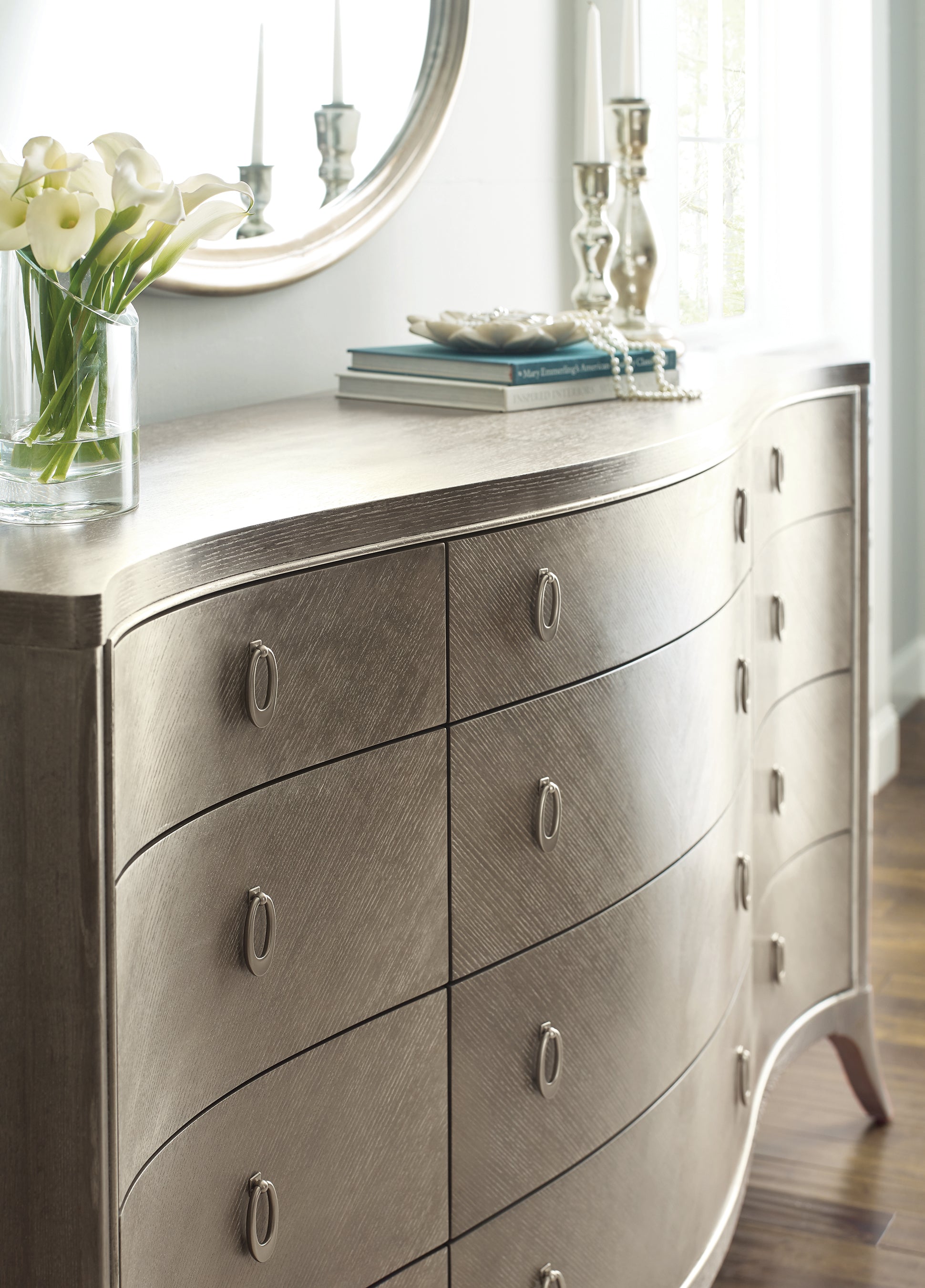Double Dresser  - Natural, Silver